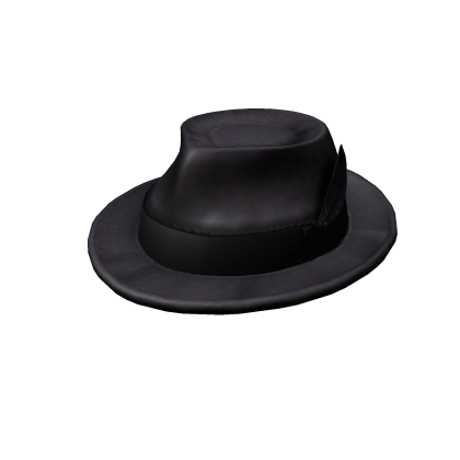 Feathered Felt Fedora